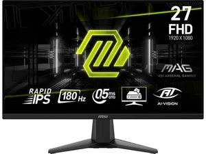MSI 27" 180 Hz Rapid IPS FHD Gaming Monitor 75% Adobe RGB / 80% DCI-P3 / 115% - Picture 1 of 5