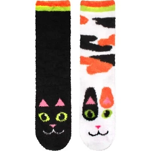 Calcetines para el hogar súper suaves cálidos lindos animales antideslizantes difusos esponjosos tripulación de invierno - Imagen 1 de 12