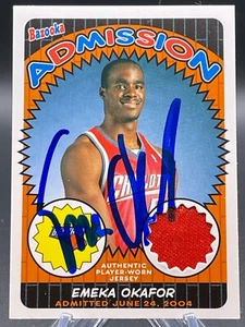 2004-05 Topps Bazooka Jersey Emeka Okafor On-Card Auto (MEM, AU) - Picture 1 of 2