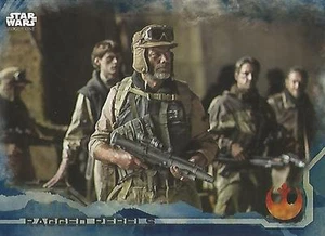 Star Wars Rogue One Serie 1: #63 "Ragged Rebels" Blue Parallel Base Card - Bild 1 von 1