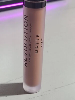 New Makeup Revolution Matte Liquid Lipstick Shade Matte Vow 120 - Image 1 of 4