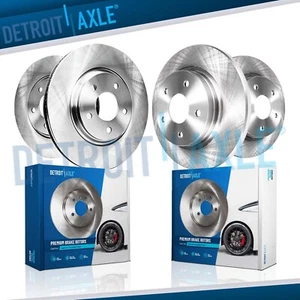 4WD 11.81" Front 11.18" Rear Brake Rotor for 2011-15 Kia Sportage Hyundai Tucson - Picture 1 of 7