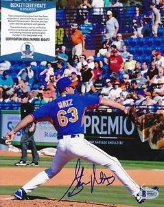 Steven Matz Signed Autographed New York Mets 8x10 Photo Beckett Authenticated - Picture 1 of 1