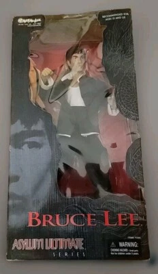 Экшн-фигурка Брюса Ли 2001 Art Asylum Ultimate Series 18 дюймов новая/запечатанная - Изображение 1 из 4
