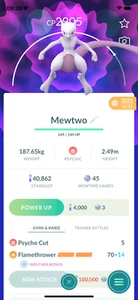Pokemon Mewtwo! Angemeldet oder Abgemeldet! 30 Tage Freundschaft! - Bild 1 von 1
