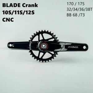 ZRACE BLADE 10S 11S 12 Speed Crankset Eagle Tooth MTB Crank 170/175 BB - Picture 1 of 12