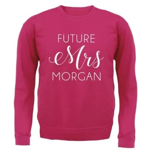 Future Mrs Morgan - Kids Hoodie / Sweater - TV Funny Presenter Piers Love - Picture 1 of 20