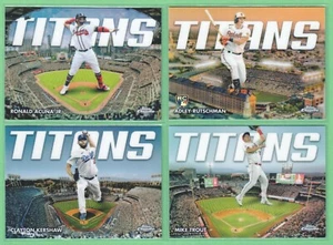 2023 Topps Chrome Titans ~ You Pick ~ Complete Your Set - Picture 1 of 11