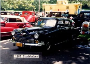 1947 Studebaker Land Cruiser auto car show photo 3.5x5 FREE SHIPPING - Picture 1 of 2