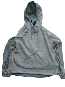 Adidas Hoodie Girls Pullover Gray Small - Picture 1 of 2