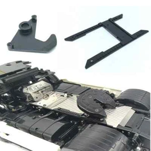 Placa inferior de gancho de cola de metal para camión de radiocontrol Tamiya 1/14 VOLVO FH16 - Imagen 1 de 8