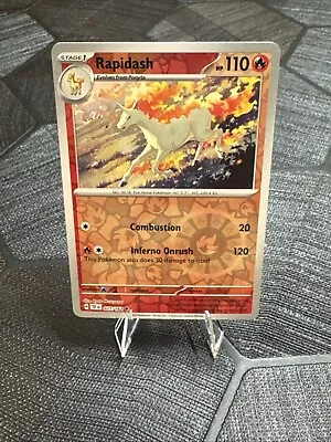 Rapidash 027/162 Sv05: Temporal Forces Reverse Holo - Image 1 of 3