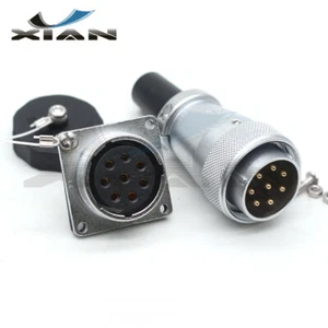 WEIPU WS28 25A 8Pin Waterproof Aviation Cable Connector,Electrical Plug Socket - Picture 1 of 7