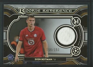 2022 SVEN BOTMAN 056/150 JERSEY TOPPS UEFA CHAMPIONS LEAGUE RC REVERENCE - Picture 1 of 2