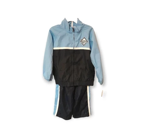 Majestic Tampa Bay Rays 4T 2 Piece Windbreaker Jacket & Pants Zip Up Devil Cover