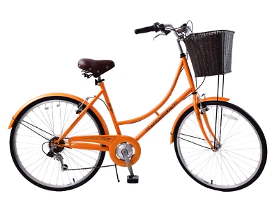 Heritage Classique 16" Wheel Ladies 19" Frame Orange Dutch Traditional Bike - Image 1 of 4