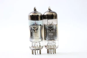 2 X EL85 TUBE. MULLARD BRAND TUBE. MATCHED PAIR NOS TUBE. CRYOTREATED. CH20V4 - Foto 1 di 1