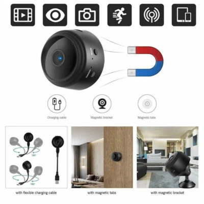 Security Mini Camera Wireless Wifi with Night Vision 1080 HD Surveillance Camera