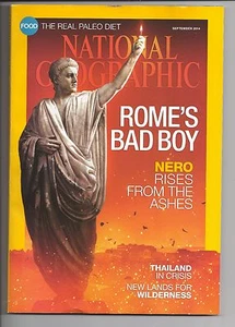 NATIONAL GEOGRAPHIC "ROME'S BAD BOY: NERO RISES FROM THE ASHES " SEPTEMBER 2014 - Picture 1 of 1