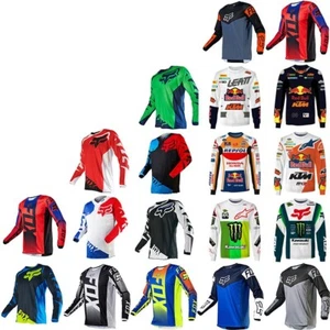 ሀHerren Fahrrad Rennradtrikot Langarm MTB's TShirt Top für Mountainbike Fahrrad - Bild 1 von 32