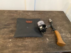 Vintage Garcia Abu-Matic 280 Abumatic Sweden Fishing Reel + True Temper Handle - Picture 1 of 12