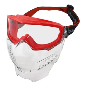 Maxisafe 6x3 Safety Goggle Visor Combo Health Safety Face Eye Protection Shield - Picture 1 of 1