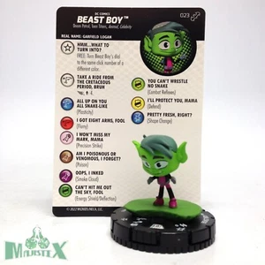 Heroclix Batman Team-Up set Beast Boy #023 Uncommon figure w/card! - Picture 1 of 1