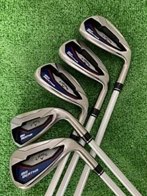 Callaway BIG BERTHA BETA Iron Set / 6-PW / Flex-R AIR SPEEDER "Excellent-" JPver - Image 1 of 4