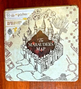HARRY POTTER Marauder's Map 550 Piece JIGSAW in Tin - Paladone NEW SEALED - Picture 1 of 4