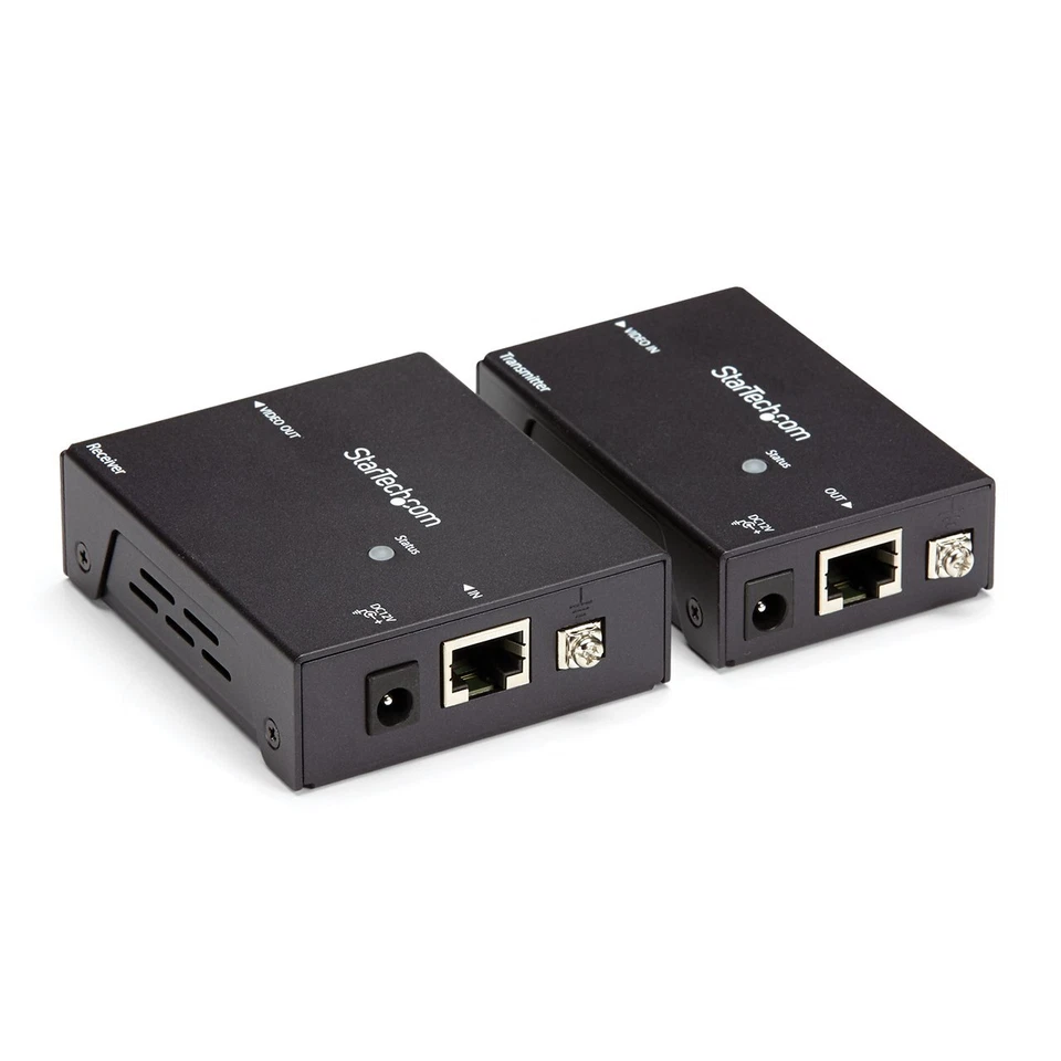 StarTech ST121HDBTE HDMI CAT5e HDBaseT Extender - Power over Cable - Ultra HD 4K - Image 1 of 3