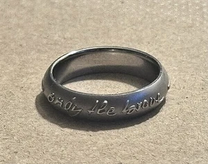 Diesel Brand Steel Ring Sz 6.25 - Picture 1 of 11