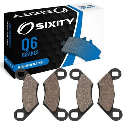 Front Organic Brake Pads 1999-2000 Polaris Magnum 500 4x4 Set Full Kit  eu — 第 1/4 张图片