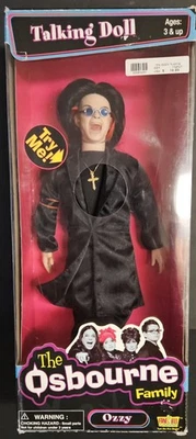 OZZY OSBOURNE Osbourne Family - Ozzy "The Osbourne Family" Talking Doll 2002 NUEVO Foto 1 de 3