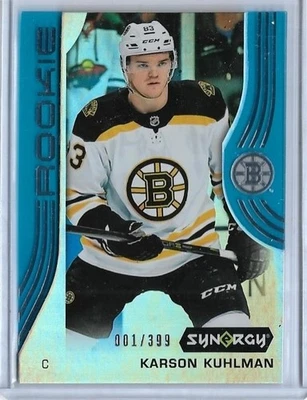 RARE 2019-20 UPPER DECK ~ KARSON KUHLMAN ROOKIE CARD RC #49 ~ 001/399 UNIQUE - Image 1 of 2