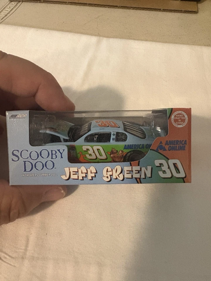 Coche diecast RCCA Nascar 2002 AOL Scooby-Doo #30 Jeff Green 1/64 LE 1/1584 Foto 1 de 4