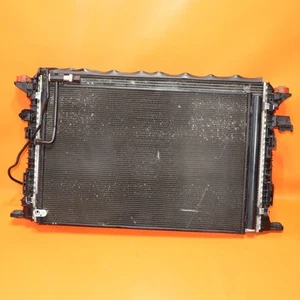 AUDI A8 RADIATOR COOLING FAN CONDENSER 2013 2014 2015 2016 2017 S8 4H012100M OEM - Picture 1 of 12