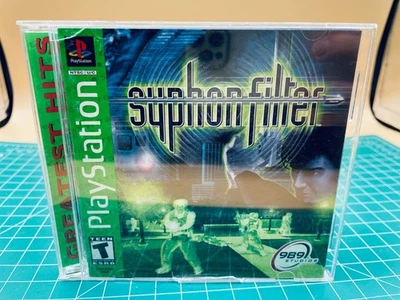 Syphon Filter PS1 Sony PlayStation 2000 Videogioco Teen Greatest Hits - Immagine 1 di 4