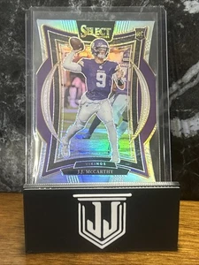 2024 Select #24 J.J. McCarthy Rookie Silver Prizm Die Cut Vikings RC - Picture 1 of 1