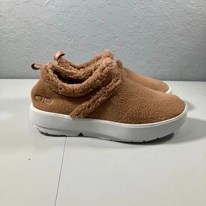 Oofos Oocoozie Low Chestnut Brown Comfort Recovery Comfort Shoe Womens 9.5 - Picture 1 of 11