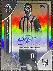 2025-26 Topps Premier League Auto Rainbow Parallel /75 Dango Ouattara - Bild 1 von 2
