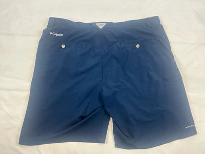 Pantalones Cortos Carga Columbia PFG Para Hombres Talla 40.W Azul Omni-Sombra Pesca Rendimiento Foto 1 de 4