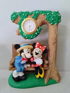 Reloj Miniatura Vintage Disney Mickey & Minnie Mouse 5" - Imagen 1 de 6