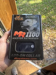 DT Systems MR 1100 Zusatzhalsband schwarz Hundeempfänger MAXX-Range 360° - Bild 1 von 4