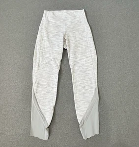 Lululemon Wunder Under Crop Tights HR Scp LW6BI8S WSNB White Print Size 4 - Bild 1 von 6