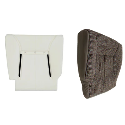 2000 2001 For Dodge Ram 1500 SLT Driver Bottom Cloth Seat Cover & Cushion  GRAY - Image 1 of 4