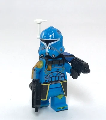 Captan Rex Custom Printed on Official Lego Parts, The Clone Wars, Star Wars - Image 1 of 4