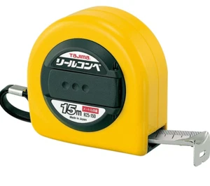 Cinta de carrete TJM Design 25x15m - Gancho de corrección cero, escala única, R25-150BL - Imagen 1 de 2