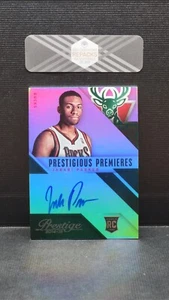 JABARI PARKER - BUCKS - 2014 - RC ROOKIE - ON CARD AUTO - #PP-JP (LOT #00203) - Picture 1 of 2