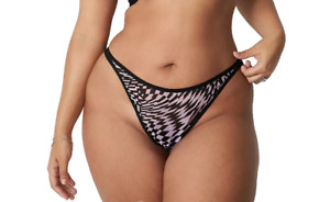 Cacique~New With Tags~Mesh Dipped Thong~Size 22-24W (2-2X)