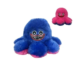 Wendeplüsch Oktopus Plüschtier doppelseitiges Flip 30 cm blau-pink Trendartikel  - Bild 1 von 1